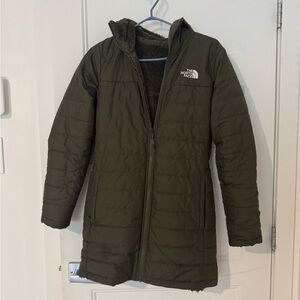 North face reversible coat
